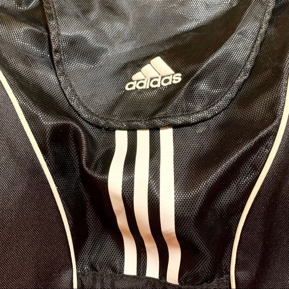 Adidas Canvas Black &‎ White Backpack